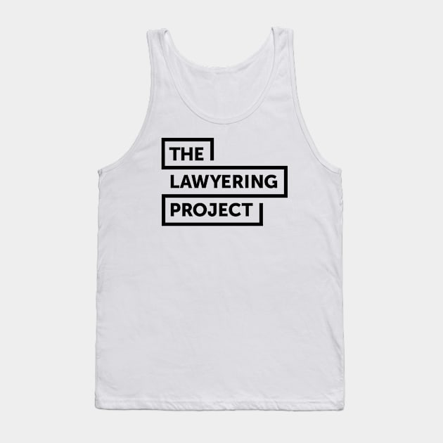 LP black logo Tank Top by lawyering project